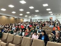 С участием библиотекарей школ и колледжей города Алматы проведен городской семинар на тему: «Новая Конституция – прочный фундамент справедливого Казахстана». () Изображение №1