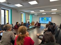 «Конституция - гарантия справедливого общества»: встреча с сотрудниками Республиканской научно-педагогической библиотеки () Изображение №5